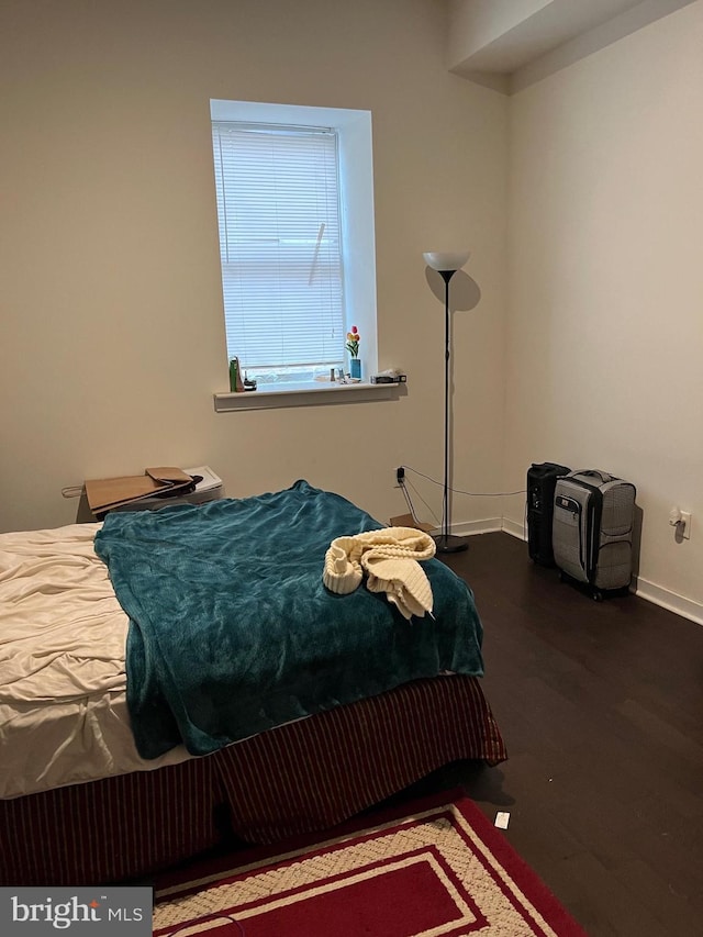 416 N Wiota St, Philadelphia, PA 19104 - bedroom with baseboards and wood finished floors