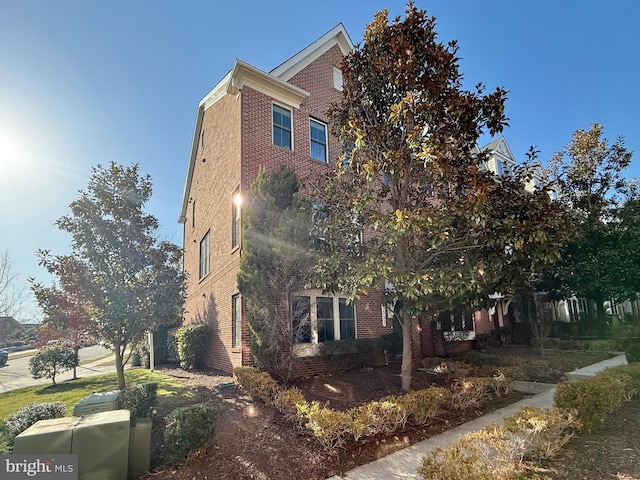 3357 Kemper Rd, Arlington, VA 22206 - view of home's exterior featuring brick siding