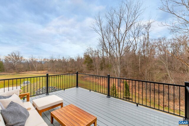 3065 Rambling Brook Ln, Crozet, VA 22932 - view of wooden terrace