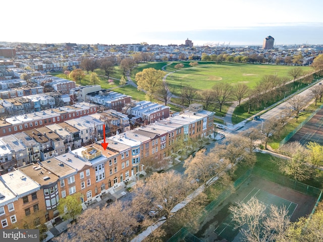 bird's eye view