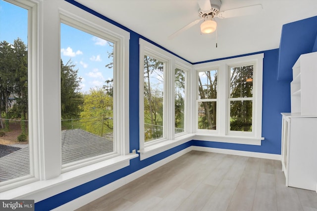 662 S Market St, Elizabethtown, PA 17022 - unfurnished sunroom featuring baseboards and wood finished floors