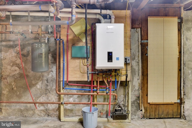662 S Market St, Elizabethtown, PA 17022 - utility room with tankless water heater
