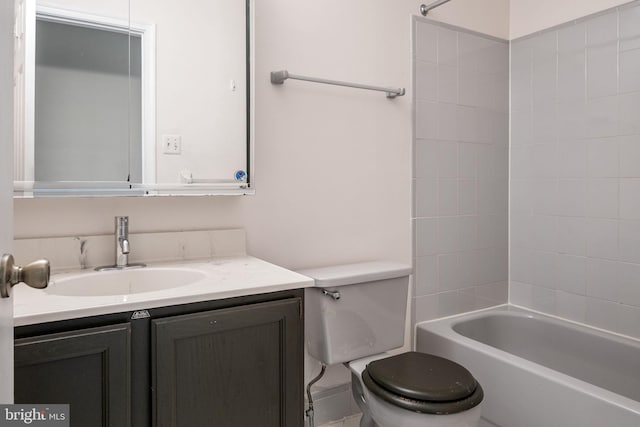 550 E Saxony Dr Unit 550, Exton, PA 19341 - bathroom featuring vanity, toilet, and  shower combination