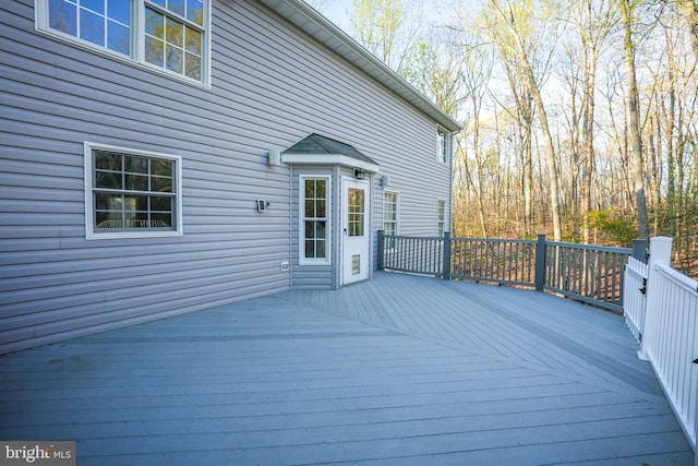 view of deck