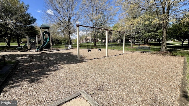 view of community playground