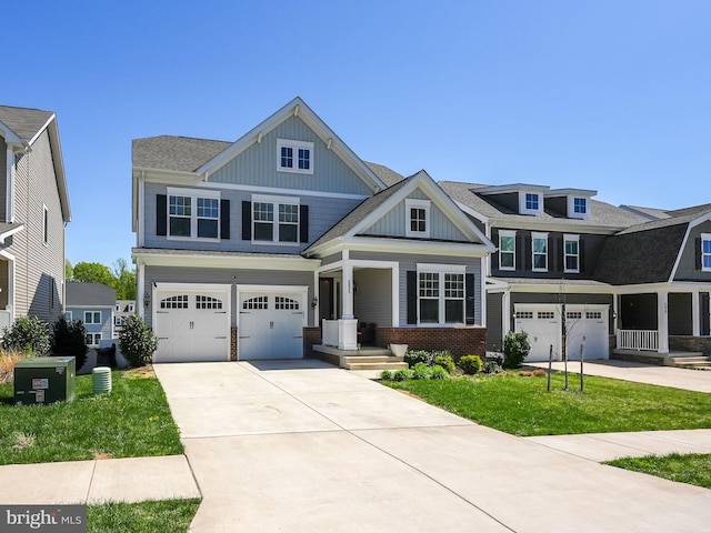 131 Boxelder Dr, Stafford, VA 22554 - craftsman-style home featuring board and batten siding, concrete driveway, and an attached garage