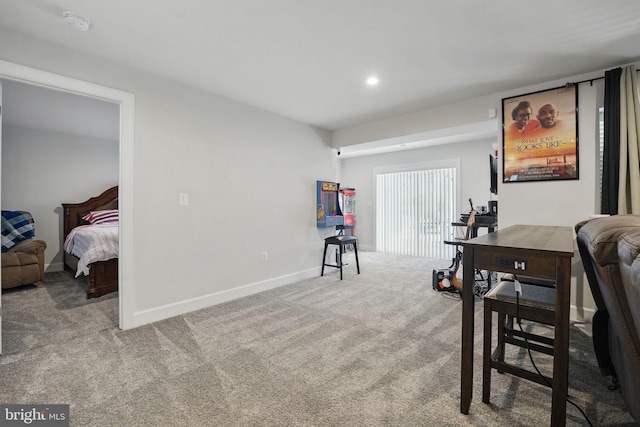 131 Boxelder Dr, Stafford, VA 22554 - interior space with baseboards, recessed lighting, and carpet floors