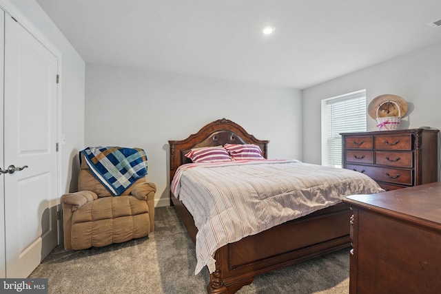 131 Boxelder Dr, Stafford, VA 22554 - carpeted bedroom featuring recessed lighting, visible vents, and baseboards