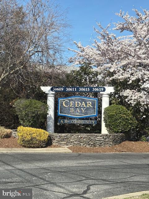 30609 Cedar Neck Rd Unit 3109, Ocean View, DE 19970 - view of community sign