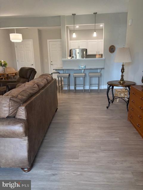 30609 Cedar Neck Rd Unit 3109, Ocean View, DE 19970 - living area featuring wood finished floors