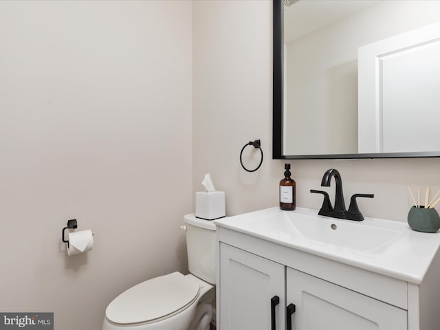 162 Blackford Dr, Stephenson, VA 22656 - half bathroom featuring toilet and vanity