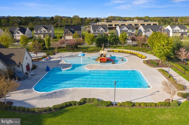 162 Blackford Dr, Stephenson, VA 22656 - view of swimming pool featuring a residential view