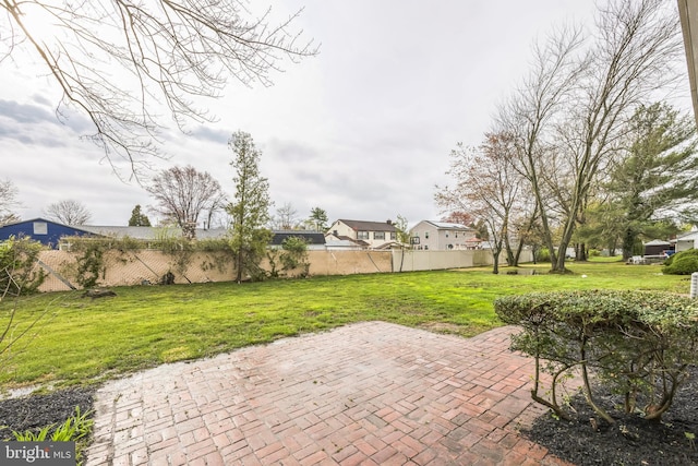 view of patio / terrace with fence