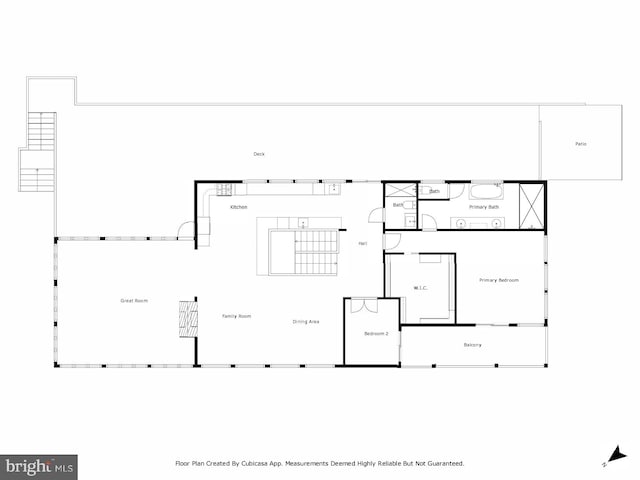 1335 N Pegram St N, Alexandria, VA 22304 - floor plan