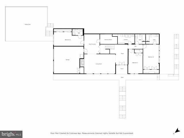 1335 N Pegram St N, Alexandria, VA 22304 - floor plan