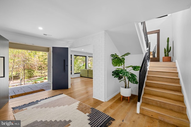 1335 N Pegram St N, Alexandria, VA 22304 - bedroom featuring light wood-style floors, baseboards, recessed lighting, and visible vents