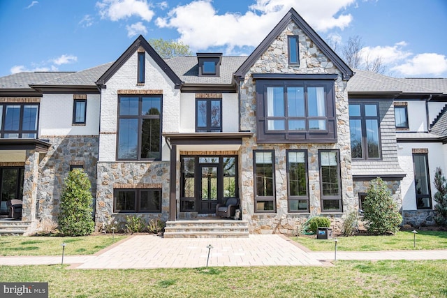 1109 Towlston Rd, Mclean, VA 22102 - view of front of property featuring a front yard and stone siding