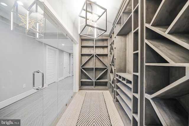 1109 Towlston Rd, Mclean, VA 22102 - walk in closet with a chandelier