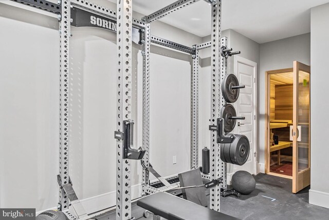 1109 Towlston Rd, Mclean, VA 22102 - exercise area with baseboards
