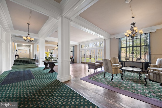 view of community lobby