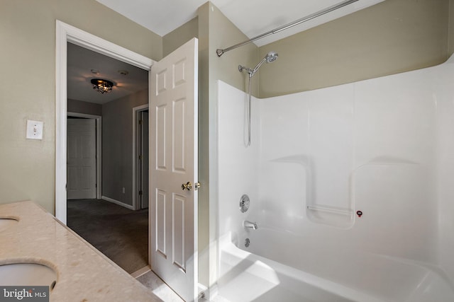 bathroom featuring shower / bathing tub combination