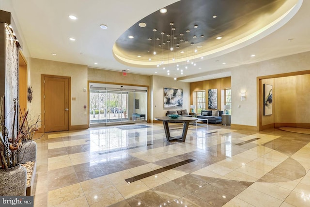 view of common area