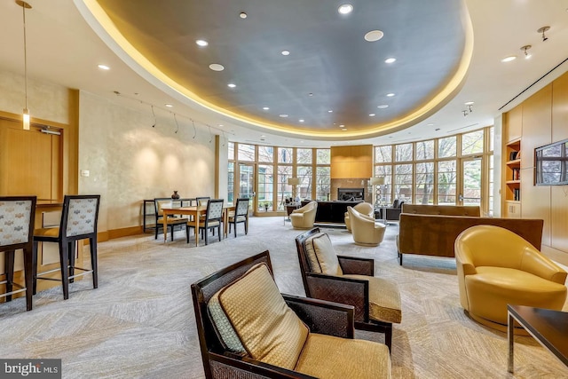 view of community lobby