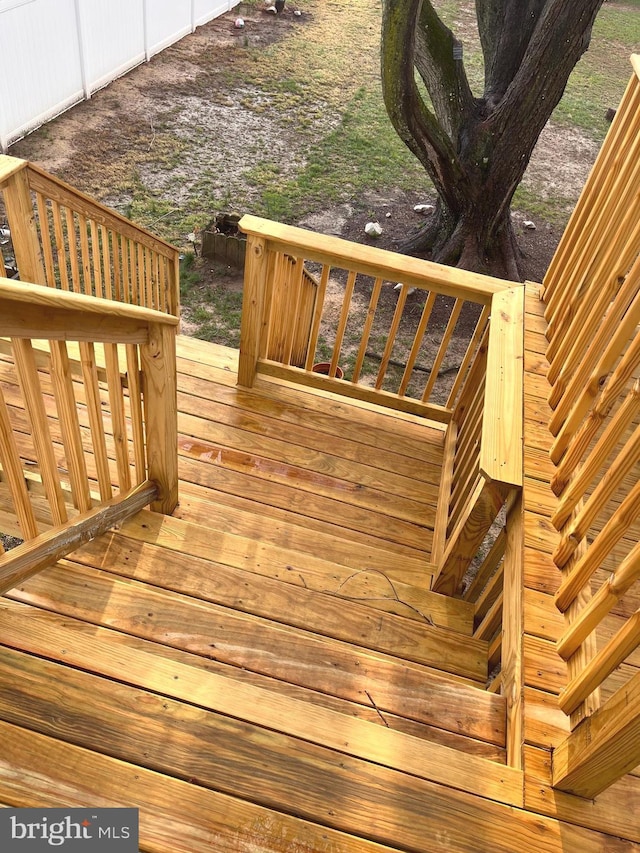 200 Orchid St, Stevensville, MD 21666 - view of wooden terrace