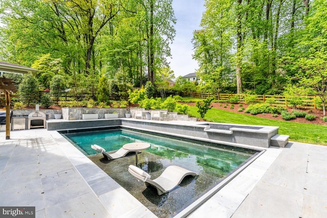 1544 Forest Villa Ln, Mclean, VA 22101 - view of pool with a patio