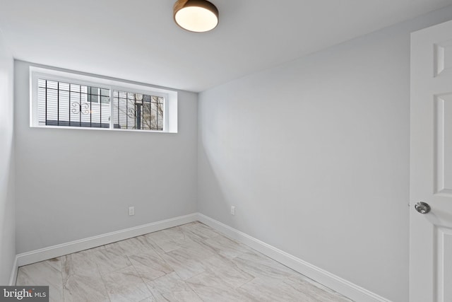 1404 S Patton St, Philadelphia, PA 19146 - unfurnished room with marble finish floor and baseboards