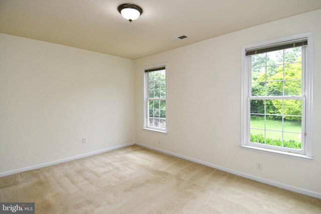 20559 Crescent Pointe Pl, Ashburn, VA 20147 - unfurnished room with baseboards, healthy amount of natural light, and carpet