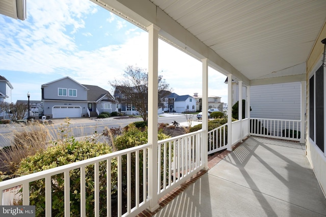 304 S Heron Gull Ct, Ocean City, MD 21842 - balcony with a residential view and a porch