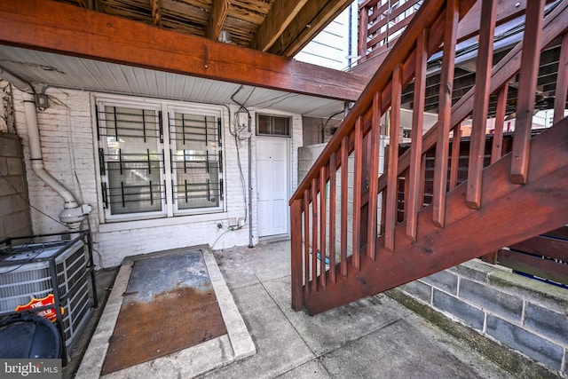 6 N Luzerne Ave, Baltimore, MD 21224 - view of exterior entry with central air condition unit