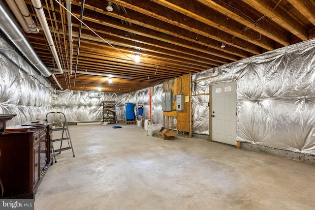 14239 Seneca Rd, Darnestown, MD 20874 - unfinished basement with electric panel