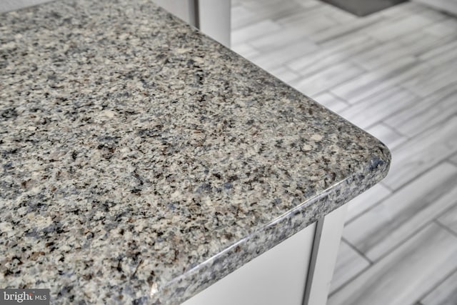 interior details with stone countertops