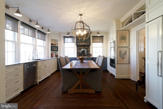 234 W Fairmount Ave, State College, PA 16801 - dining room with a chandelier