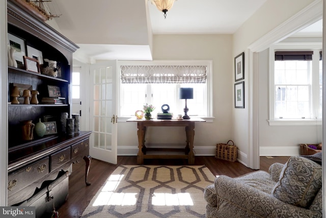 234 W Fairmount Ave, State College, PA 16801 - sitting room with baseboards and wood finished floors