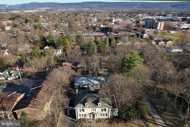 234 W Fairmount Ave, State College, PA 16801 - aerial overview of property's location with a mountain backdrop