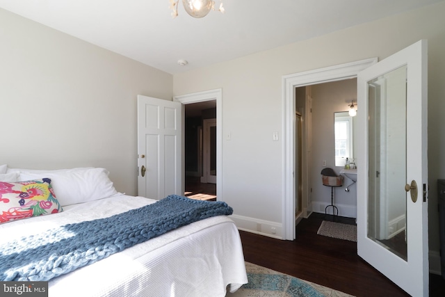 234 W Fairmount Ave, State College, PA 16801 - bedroom featuring wood finished floors and baseboards
