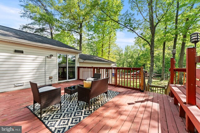 view of deck