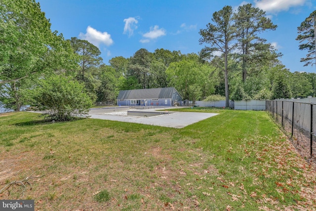 11587 Wollaston Cir, Swan Point, MD 20645 - view of yard with a patio area