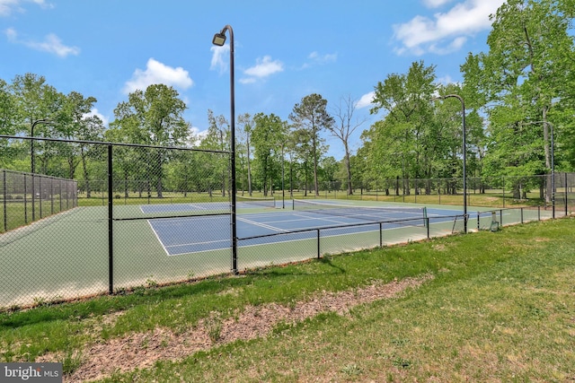 11587 Wollaston Cir, Swan Point, MD 20645 - view of tennis court