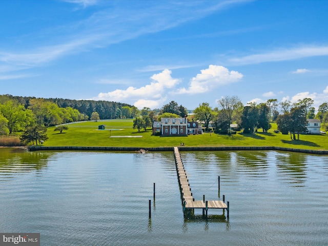 5917 Horns Point Rd, Cambridge, MD 21613 - property view of water featuring a boat dock