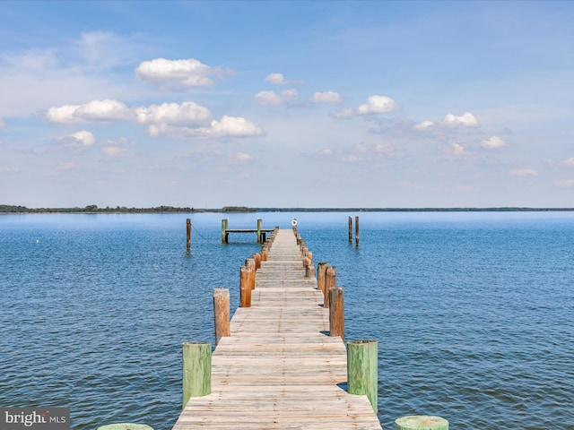 5917 Horns Point Rd, Cambridge, MD 21613 - view of dock with a water view