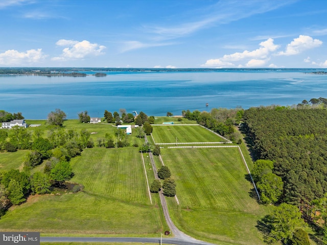 5917 Horns Point Rd, Cambridge, MD 21613 - bird's eye view featuring a water view