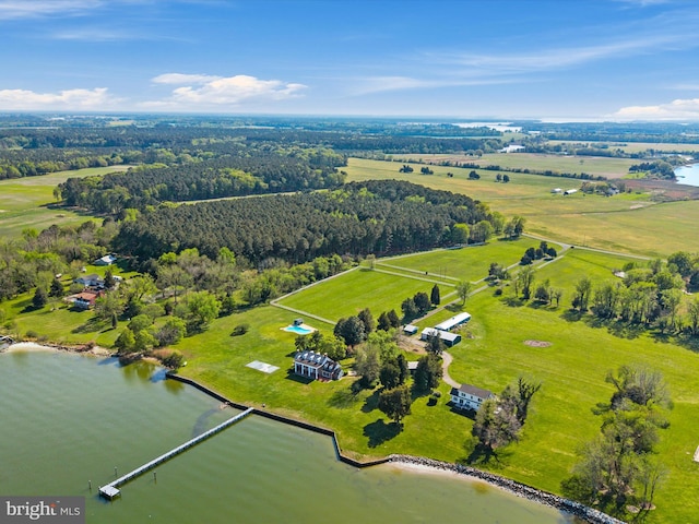 5917 Horns Point Rd, Cambridge, MD 21613 - aerial view featuring a rural view and a water view