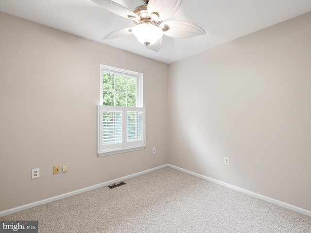 998 Glackens Ln, Wilmington, DE 19808 - empty room with a ceiling fan, baseboards, and carpet floors