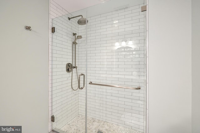 10702 Dundas Oak Ct, Burke, VA 22015 - bathroom with a shower stall