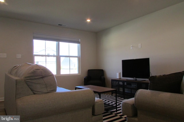 30155 Creekview Cir, Selbyville, DE 19975 - living area with recessed lighting and visible vents