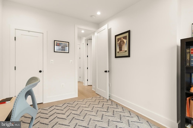 632 Rock Creek Church Rd NW Unit 2, Washington, DC 20010 - unfurnished office featuring light wood-style floors and recessed lighting